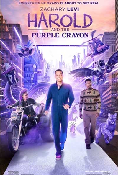 Harold & The Purple Crayon Movie Poster
