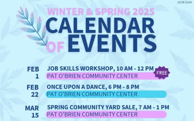 Winter/Spring 2025 Calendar of Events